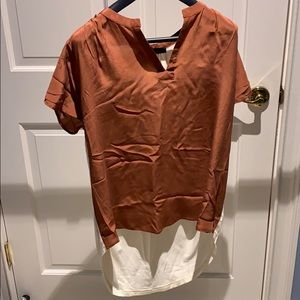 Golden Maroon Blouse